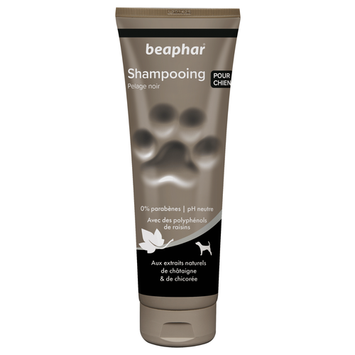 Visuel 1 du produit Hygiène Chien – Beaphar shampooing premium pelage noir – 250 ml