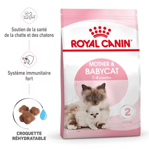 Visuel 3 du produit Croquettes Chat – Royal Canin Mother & Babycat - 4kg