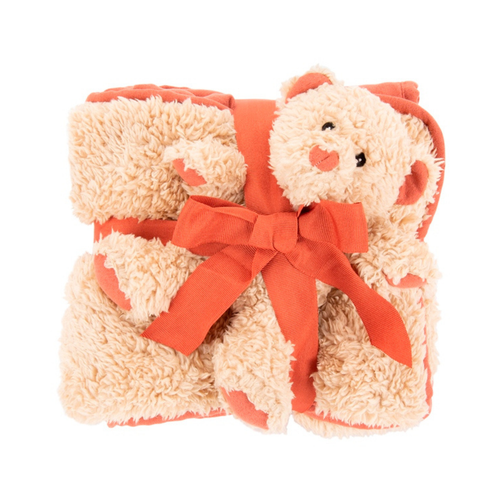 Visuel 1 du produit Couchage Chien - Scruffs Pack couverture Ourson - 110 x 72,5 cm Terracotta