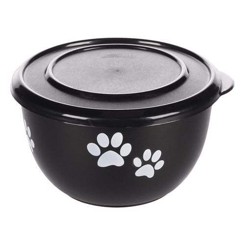 Visuel 1 du produit Gamelle Chien - Flamingo Ecuelle avec couvercle Kena Noir