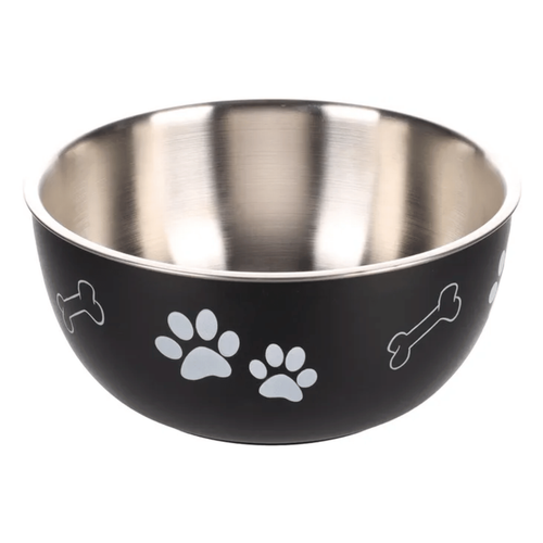 Visuel 2 du produit Gamelle Chien - Flamingo Ecuelle avec couvercle Kena Noir - Ø 19 cm