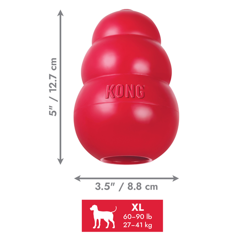 Visuel 2 du produit Jouet Chien – KONG® Classic Rouge – Taille XL