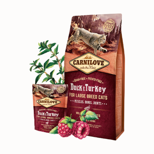 Visuel 3 du produit Croquettes Chat - Carnilove Cat Canard & Dinde - 2kg