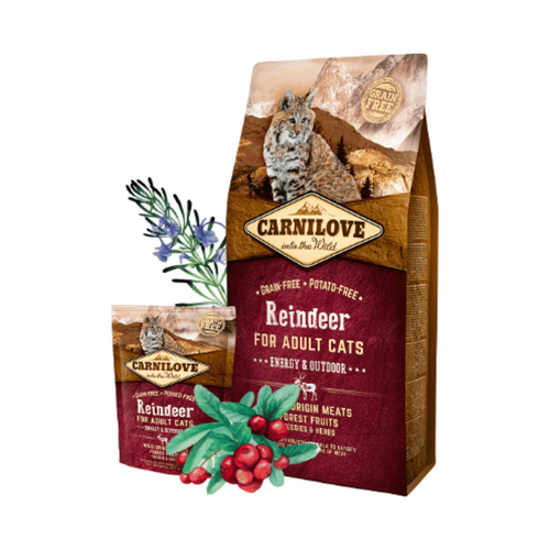 Visuel 3 du produit Croquettes Chat - Carnilove Cat Renne - 2kg