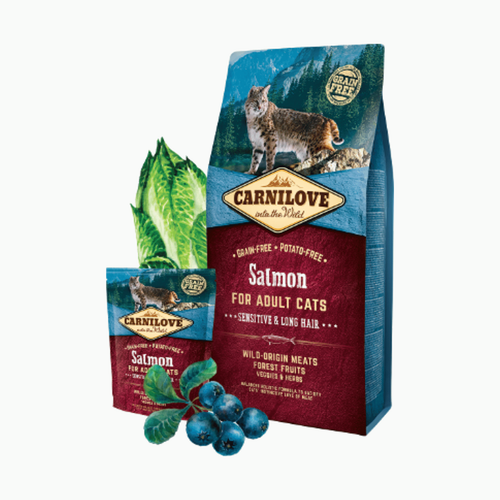 Visuel 3 du produit Croquettes chat adult - Carnilove Cat Salmon - 6kg