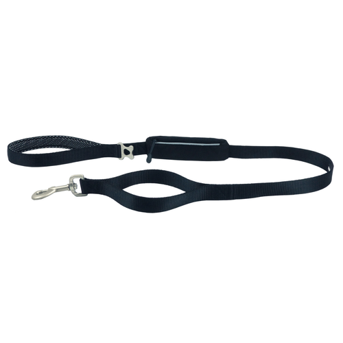 Visuel 1 du produit Laisse Chien - Kyflie Laisse Momentum Noir - 110 cm