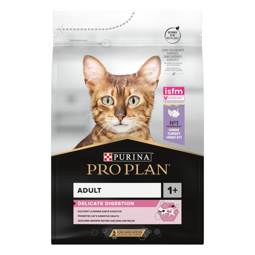 Visuel 2 du produit Croquettes Chat – Pro Plan Delicate Dinde – 3 kg