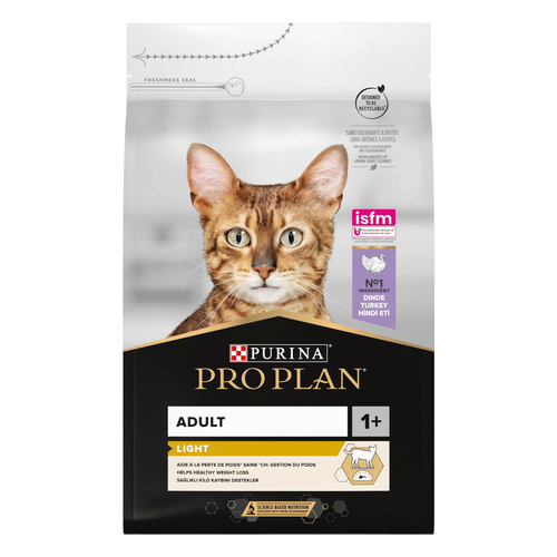Visuel 2 du produit Croquettes Chat – Pro Plan Light Adulte Dinde – 3 kg