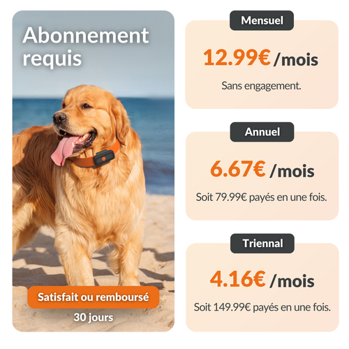 Visuel 6 du produit Sécurité Chien - Weenect GPS noir XS – 60 X 23 X 12 mm