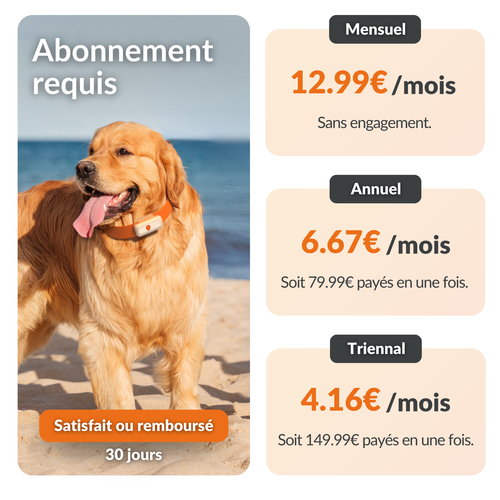 Visuel 6 du produit Sécurité Chien - Weenect GPS blanc XS – 60 X 23 X 12 mm