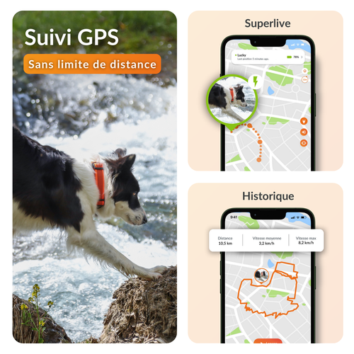 Visuel 3 du produit Weenect GPS Chien XT noir