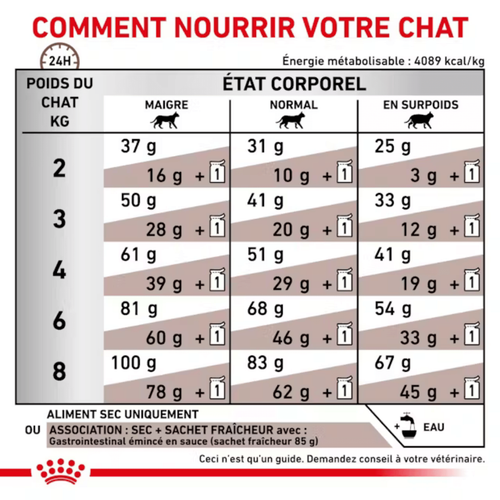 Visuel 5 du produit Croquettes Chat – Royal Canin Gastrointestinale – 2 kg