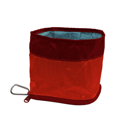 Visuel 2 du produit Kurgo Abreuvoir de voyage Chien Zippy Rouge - Contenance 1,4 L