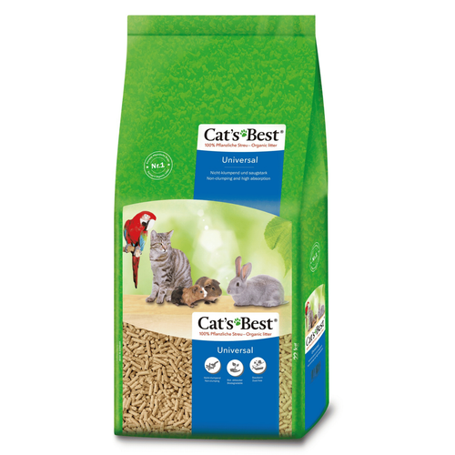 Visuel 1 du produit Litière végétale chat - Cat's Best Universal  - 22kg