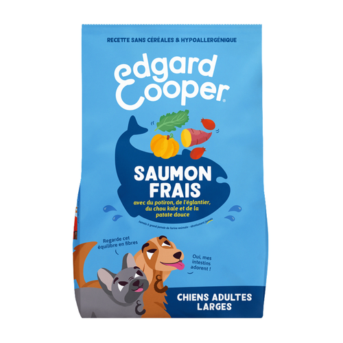Visuel 1 du produit Edgard & Cooper Croquettes Chien Adulte Saumon Sans Céréales - 12 kg