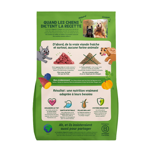 Visuel 2 du produit Edgard & Cooper Croquettes Chien Adulte Agneau Sans Céréales - 7 kg