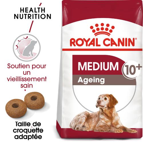 Visuel 2 du produit Croquettes Chien - Royal Canin Medium Ageing 10+ - 15 kg