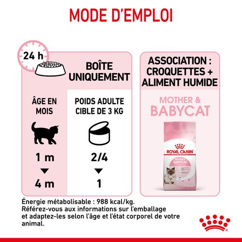 Visuel 6 du produit Boîtes Chat - Royal Canin Babycat Instinctive - 195 g