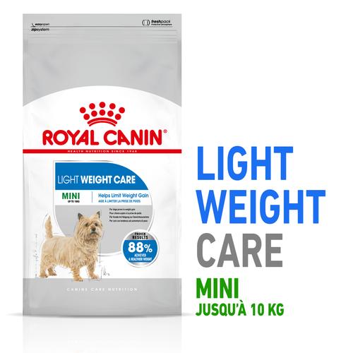 Visuel 2 du produit Royal Canin Croquettes Mini Light Weight Care - 8 kg