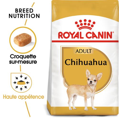 Visuel 2 du produit Croquettes Chien – Royal Canin Chihuahua Adulte – 1,5 kg