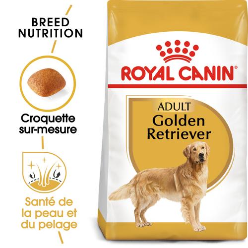 Visuel 2 du produit Croquettes Chien – Royal Canin Golden Retriever Adulte – 12 kg