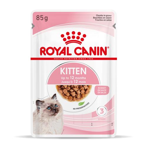 Visuel 2 du produit Boîtes Chat - Royal Canin Sachet Sauce Pack Chaton – 12 x 85 g