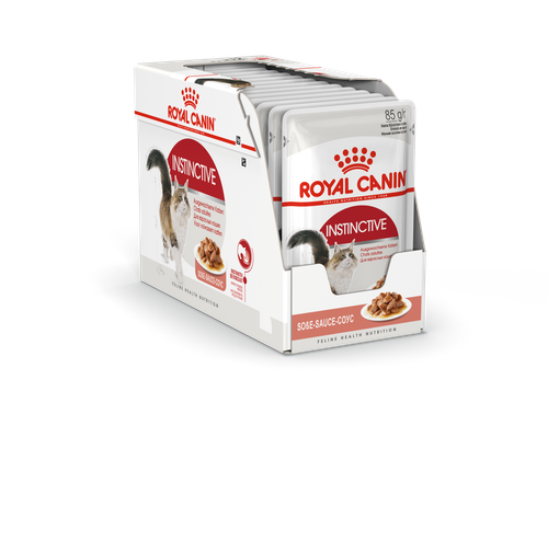 Visuel 1 du produit Boîtes Chat – Royal Canin Sachet Sauce Instinctive  – 12 x 85 g