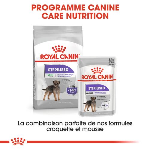 Visuel 7 du produit Croquettes Chien – Royal Canin Mini Sterilised - 3 kg