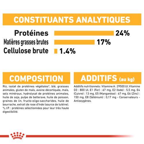 Visuel 7 du produit Royal Canin Croquettes Chien Medium Dermacomfort - 12 kg