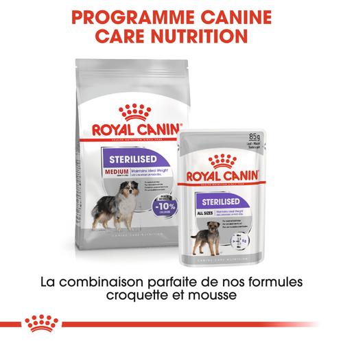 Visuel 6 du produit Croquettes Chien – Royal Canin Medium Sterilised – 12 kg