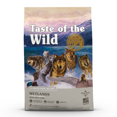 Visuel 1 du produit Croquettes Chien Sans Céréales - Taste of the Wild Wetlands Wild - 12,2kg