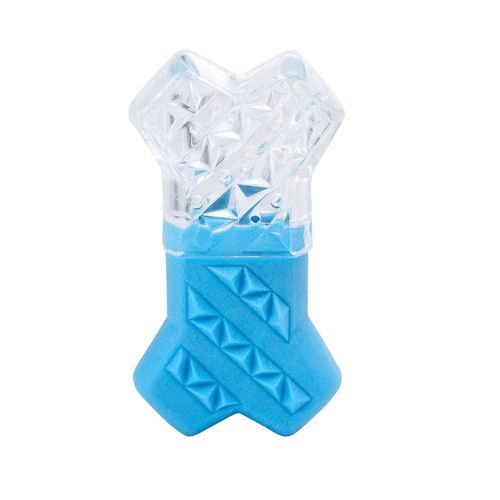 Visuel 1 du produit Wouapy Jouet Chien Os Fresh Bleu - 13 x 7 x 3,7 cm