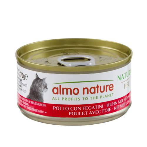 Visuel 1 du produit Boîte Chat – Almo Nature HFC Natural Poulet et Foie 70 gr