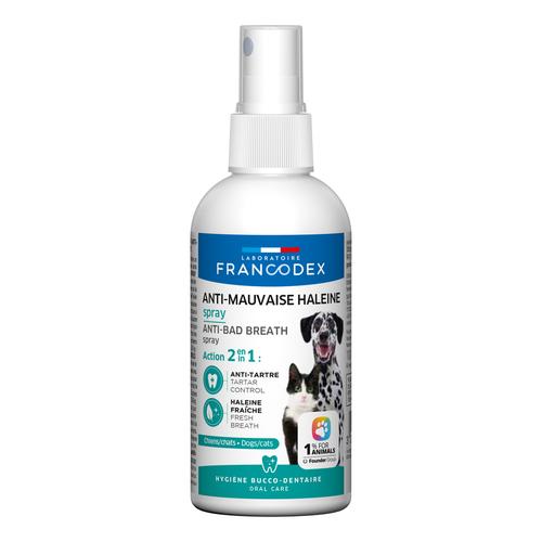 Visuel 1 du produit Hygiène – Francodex Spray anti mauvaise haleine – 100 ml