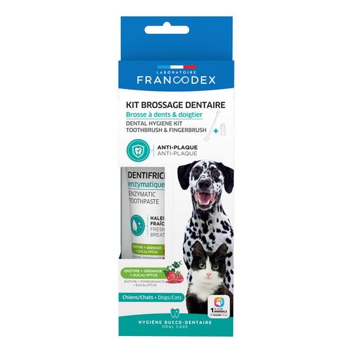 Visuel 1 du produit Kit de brossage des dents pour chiens