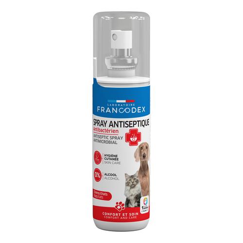 Visuel 1 du produit Soin – Francodex Spray antiseptique anti bactérien – 100 ml