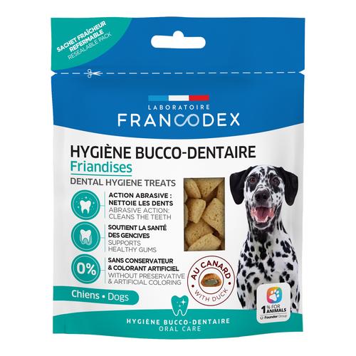 Visuel 1 du produit Hygiène Chien – Francodex Friandises hygiène bucco-dentaire – 75 gr