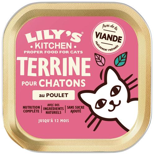 Visuel 1 du produit Lily’s Kitchen Terrine Chaton Poulet - 85 gr