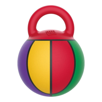 Meilleurs prix pour JouetChien – Bubimex Ballon multicolore avec poignée – Ø 16 cm