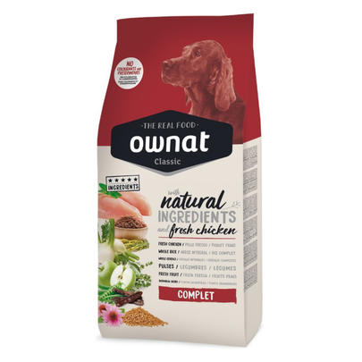 Meilleurs prix pour Croquettes Chien - Ownat Classic Complet - 4kg