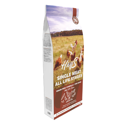 Comparer les prix de Croquettes Chien – Hays  Adulte Sans Céréales mono protéine de poulet – 12 kg