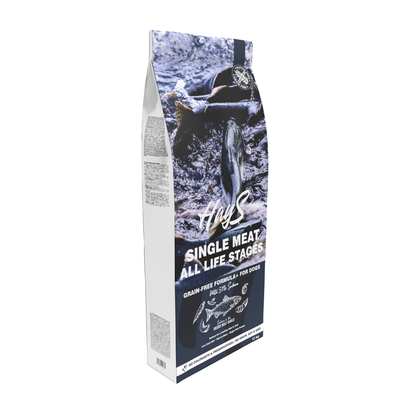 Comparer les prix de Croquettes Chien – Hays Adulte Sans Céréales mono protéine de saumon – 12 kg