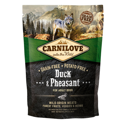 Meilleurs prix pour Croquettes Chien - Carnilove Adulte Sans Céréales Duck & Pheasant - 1,5kg