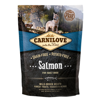 Meilleurs prix pour Croquettes Chien Adulte Sans Céréales - Carnilove Salmon 1,5kg