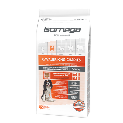 Meilleurs prix pour Croquettes Chien Adulte - Cavalier King-Charles Isomegaau poulet – 4 kg