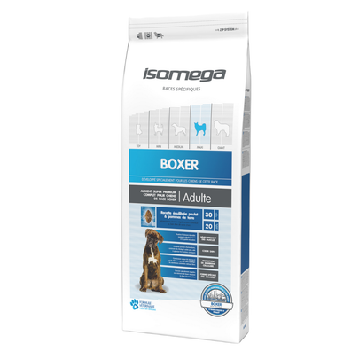 Meilleurs prix pour Croquettes Chien – Isomega Boxer poulet – 12 kg