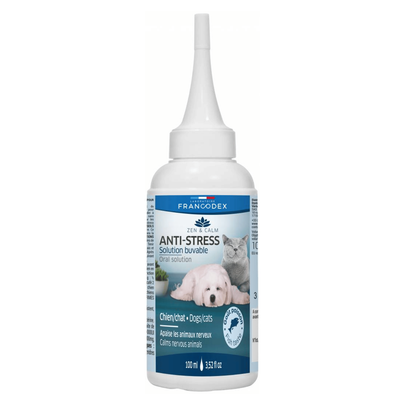 FRANCODEX-Anti-stress Chien et Chat - Francodex Gouttes apaisantes - 100 ml