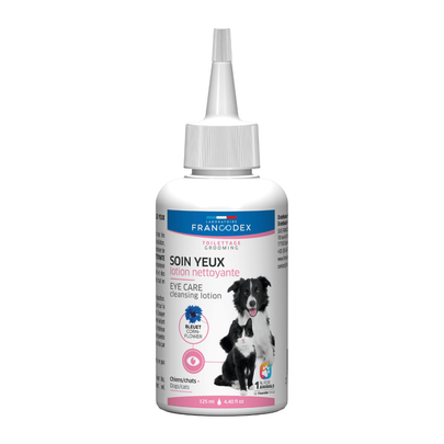 Comparer les prix de Nettoyant pour les yeux chien et chat - 125 ml