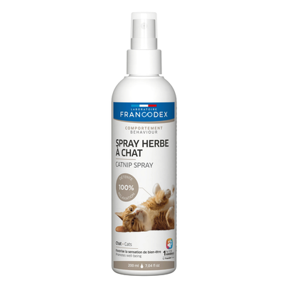 Meilleurs prix pour Soin Chat – Francodex Spray herbe à chat – 200 ml
