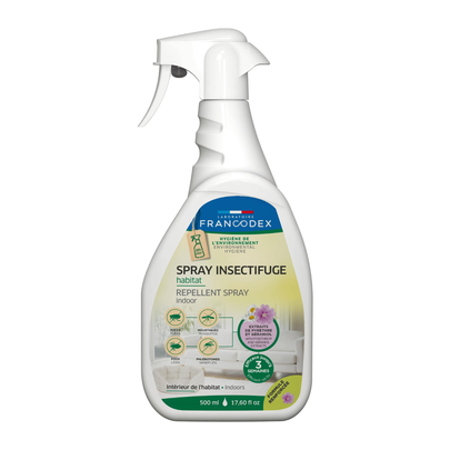 Meilleurs prix pour Soin - Francodex Spray insectifuge Habitat - 500 ml